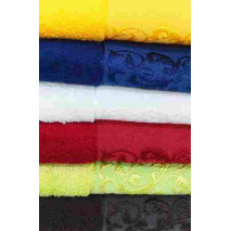 Osuška bambusová žlutá 70x140 cm Ankara