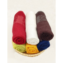 Osuška bambusová žlutá 70x140 cm Ankara