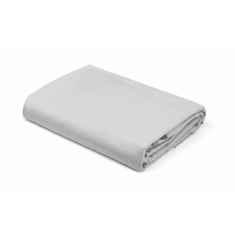 Saténové napínací prostěradlo Pure Collection stříbrná 120X200 ZG