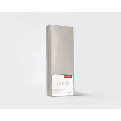 Saténové napínací prostěradlo Pure Collection bežová 90x200 ZG