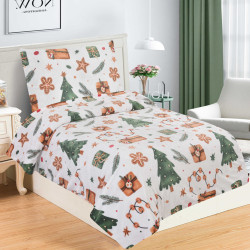 Povlečení 2 dílné mikroplyš WOOD 140x200, 70x90