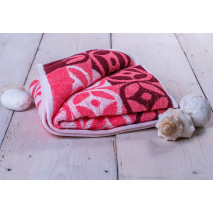 Ručník froté růžový 50x100 cm Kompas