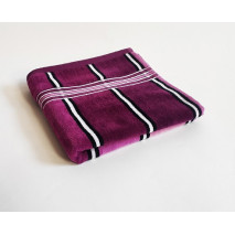 Ručník froté fialový 50x100 cm Rainbow