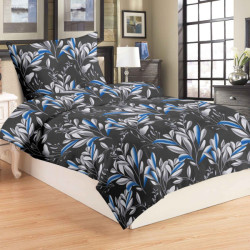 Povlečení 2 dílné mikroplyš BLANCHE ČERNÉ 140x200, 70x90