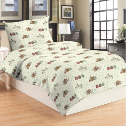 Povlečení 2 dílné mikroplyš  VANOCE RETRO 140x200, 70x90