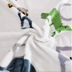 Povlečení 2 dílné mikroplyš ABCD 140x200, 70x90