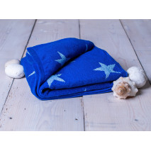 Ručník froté modrý 50x100 cm Stars