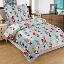 Povlečení 2 dílné mikroplyš  GNOME 140x200, 70x90