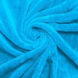 Mikroplyšové prostěradlo tyrkysové