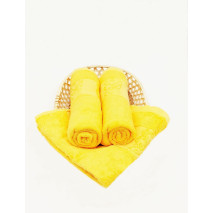 Ručník bambusový žlutý 50x100 cm Ankara