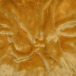 Mikroplyšové prostěradlo medové