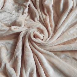 Mikroplyšové prostěradlo bežové