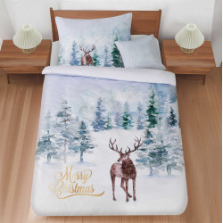 3D Povlečení mirosaten  Lesní klid 3ks