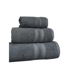 Set froté ručníků a osušky Berger šedá – 100% bavlna, vysoká gramáž, extra savé provedení
