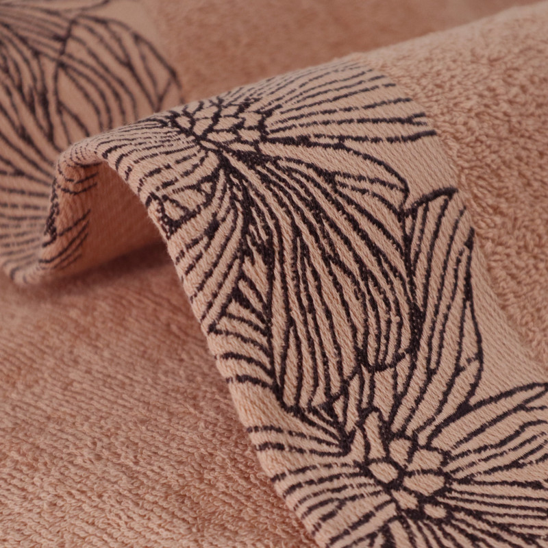 Osuška  froté oříšková 70x140 cm Valencia