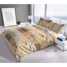 Bavlněné povlečení Slavík a růže 70x90 a 140x200 cm  - Luxus a pohodlí