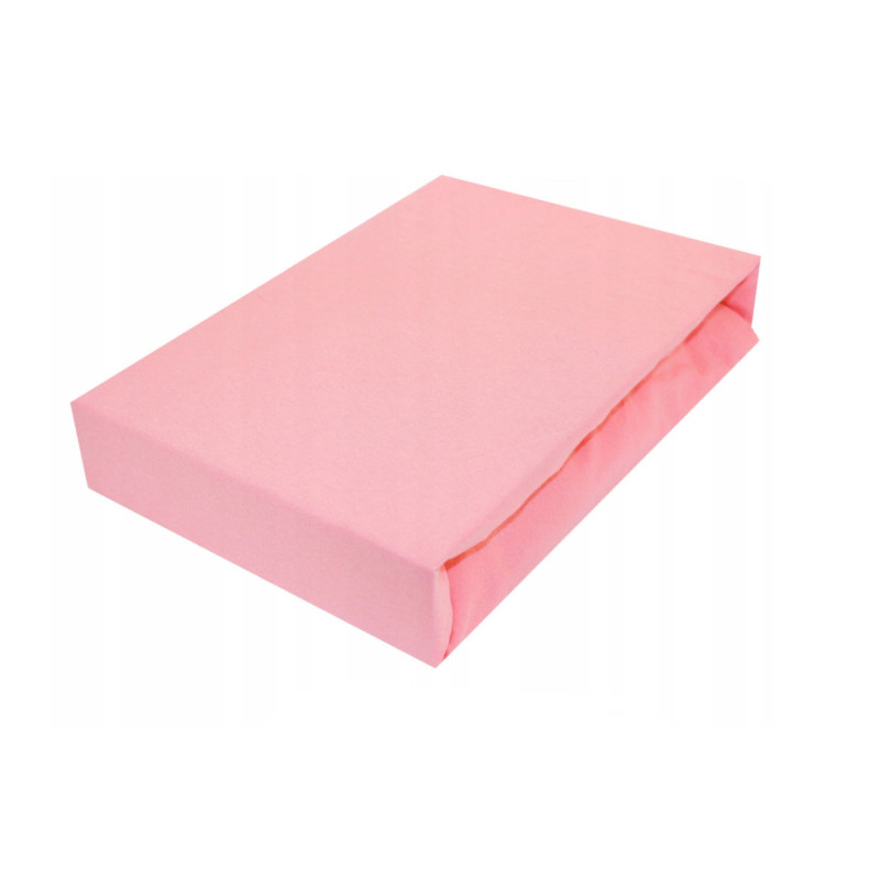 Jersey prostěradlo Exclusive  růžové