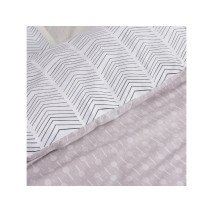 Oboustranné povlečení bavlněný satén skandinávský styl vzor 31959