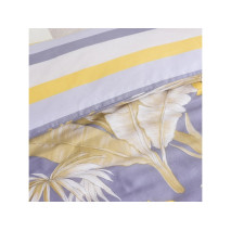 Oboustranné povlečení Noční květy vzor 31942, bavlněný satén