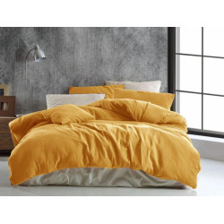 Mušelínové povlečení žluté