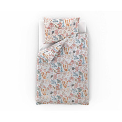 Saténové povlečení LUXURY COLLECTION CORAL garden