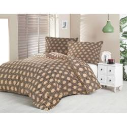 Saténové povlečení LUXURY COLLECTION CARERO béžové