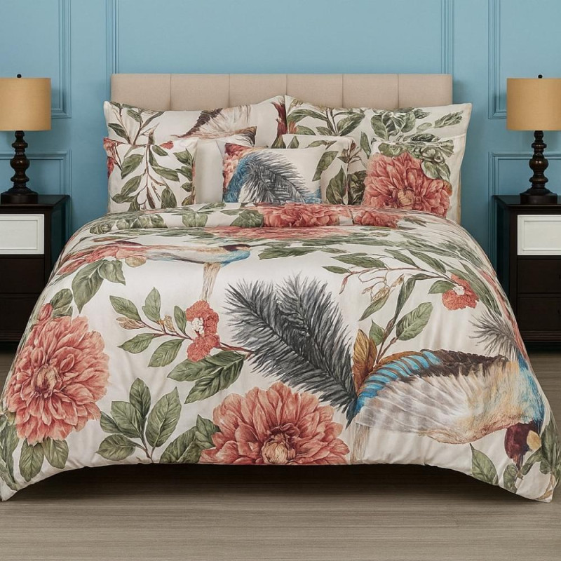 Saténové povlečení LUXURY COLLECTION Kolibřík