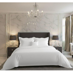 Saténové povlečení LUXURY COLLECTION bílé