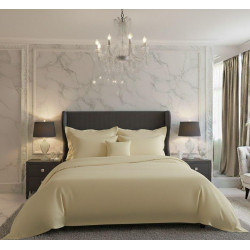 Saténové povlečení LUXURY COLLECTION smetanové