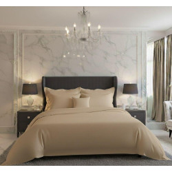 Saténové povlečení LUXURY COLLECTION béžové