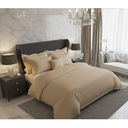 Saténové povlečení LUXURY COLLECTION béžové
