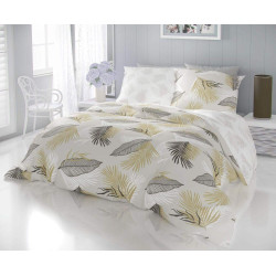 Bavlněné povlečení DELUX SANEL šedé