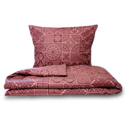 Bavlněné povlečení renforcé TOKYO vínové