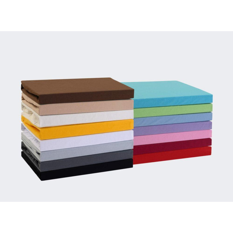 Jersey prostěradlo dětské tyrkysové