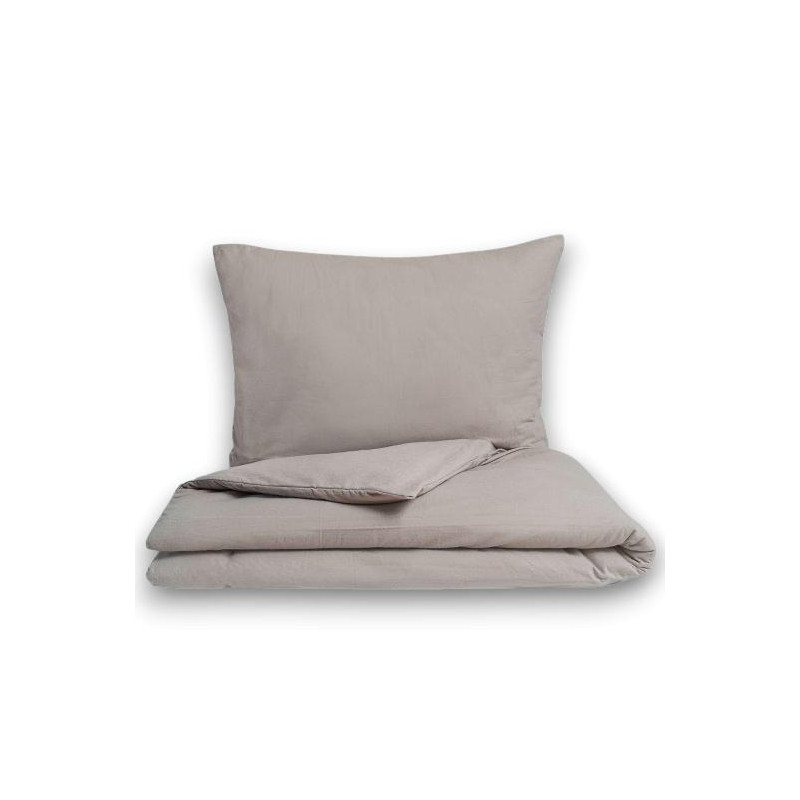 Flanelové povlečení béžové