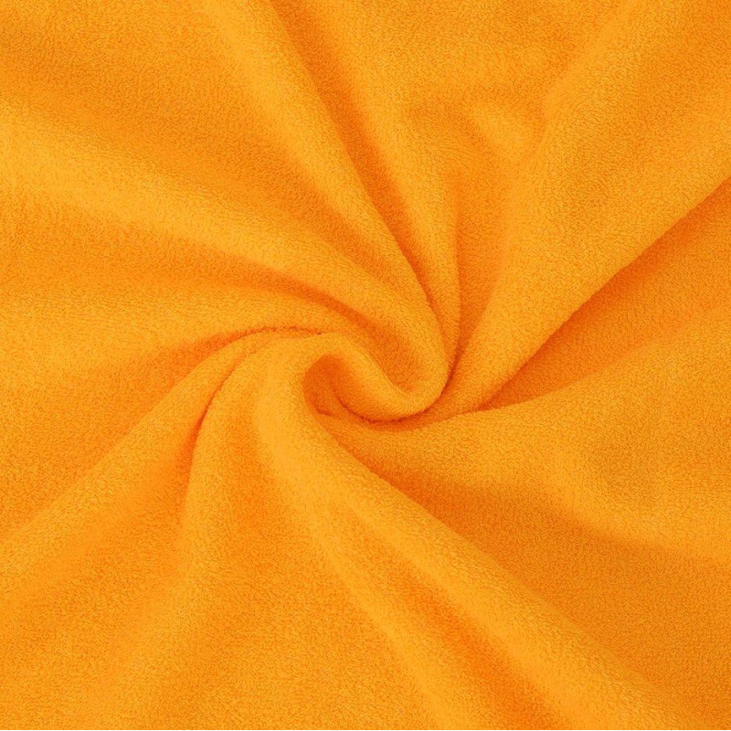 Froté prostěradlo sytě žluté