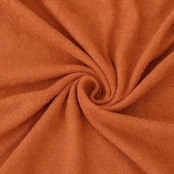 Froté prostěradlo hnědé