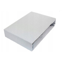 Jersey prostěradlo Exclusive šedé