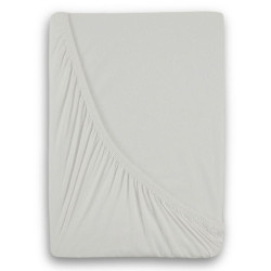 Jersey prostěradlo s lycrou bílé