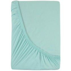 Jersey prostěradlo s lycrou mentolové