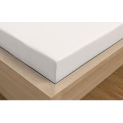 Prostěradlo bavlněné napínací bílé