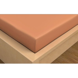 Prostěradlo bavlněné napínací meruňkové