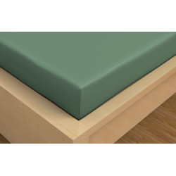 Prostěradlo bavlněné napínací zelené