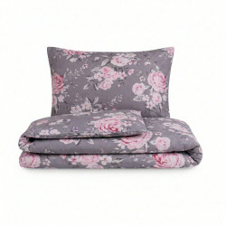 Bavlněné povlečení BEATRICE šedá
