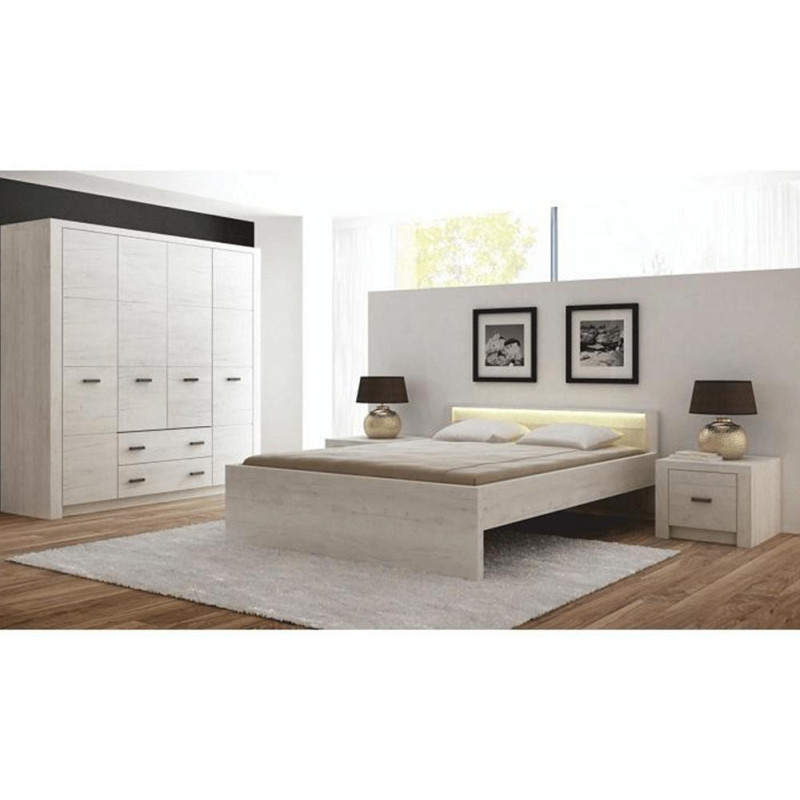 Postel INFINITY I-19 160x200 jasan bílý moderní