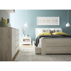 Postel Typ 92, bílá craft, 160x200, ANGEL