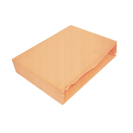 Jersey prostěradlo Exclusive broskev