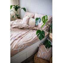 3 dílné povlečení bavlna Love béžová