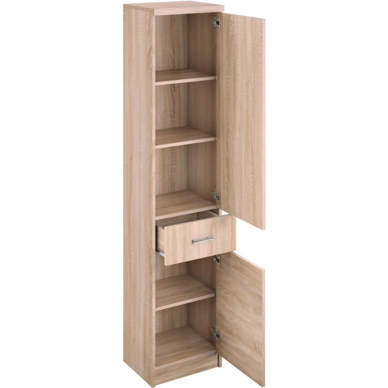 Regál TOPTY TYP 31 dub sonoma – univerzální úložný prostor