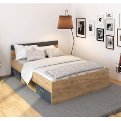 Postel MICHIGAN NEW 140x200 s úložným prostorem